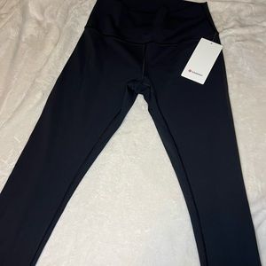 Black/ blue lululemon leggings